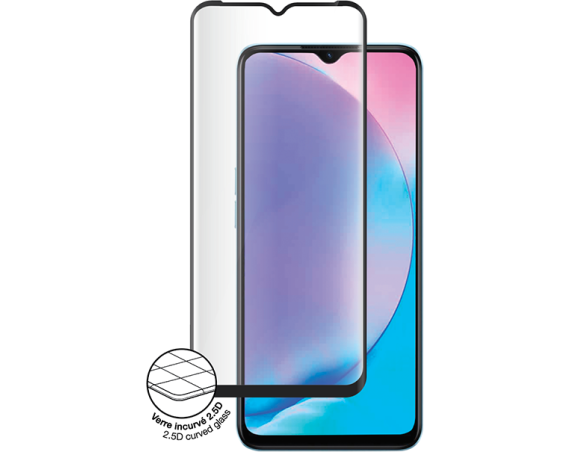 Protège écran 2.5D Vivo Y16...