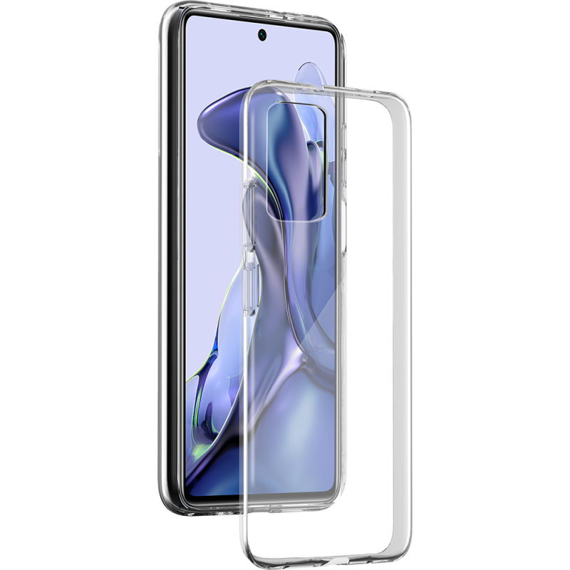 Coque Xiaomi 12T / 12T Pro Silisoft souple Transparente Bigben