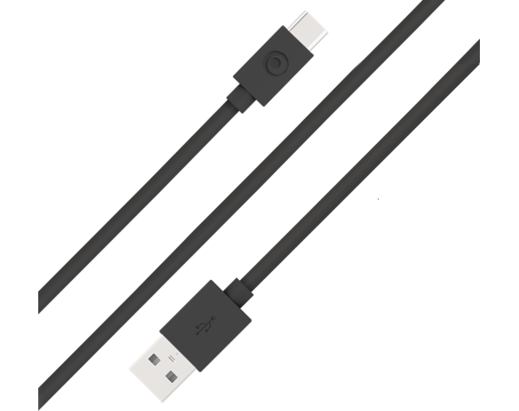 Câble USB A/USB C 2m Noir -...