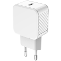 Chargeur maison 25W Power Delivery Blanc - 100% Plastique recyclé Bigben