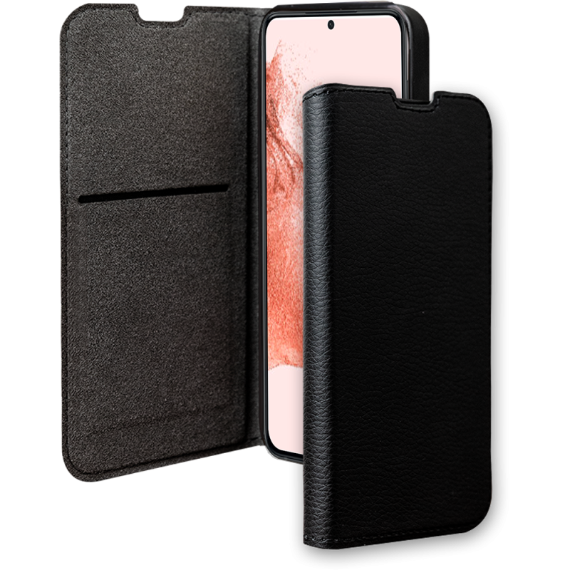 Folio Wallet Samsung Galaxy S23+ 5G Noir - 65% Plastique recyclé Certifié GRS Bigben