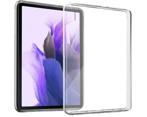 Coque Samsung Galaxy Tab S7 FE 12.4" Silisoft souple Transparente Bigben