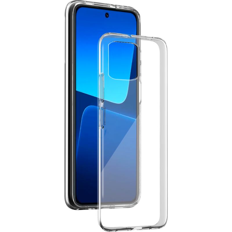 Coque Xiaomi 13 Silisoft souple Transparente Bigben