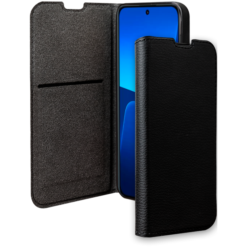 Folio Wallet Xiaomi 13 Noir - 65% Plastique recyclé Certifié GRS Bigben