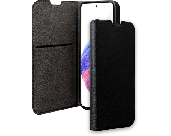 Folio Wallet Samsung Galaxy A53 5G Noir - 65% Plastique recyclé Certifié GRS Bigben