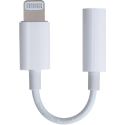 Adaptateur Jack 3.5mm vers Lightning Blanc Bigben