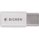 Adaptateur Micro USB vers USB C Blanc Bigben
