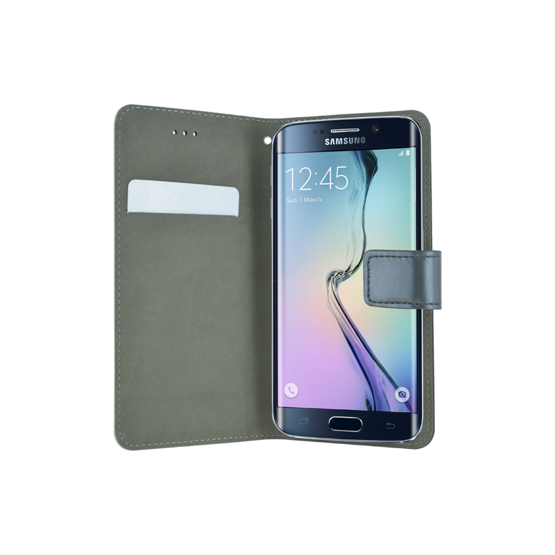 Folio Wallet Universel M avec languette de fermeture Argent Sidéral Bigben