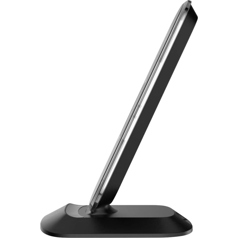 Chargeur induction FastCharge 15-7.5W Stand avec chargeur 20W Noir - 100% Plastique recyclé Bigben