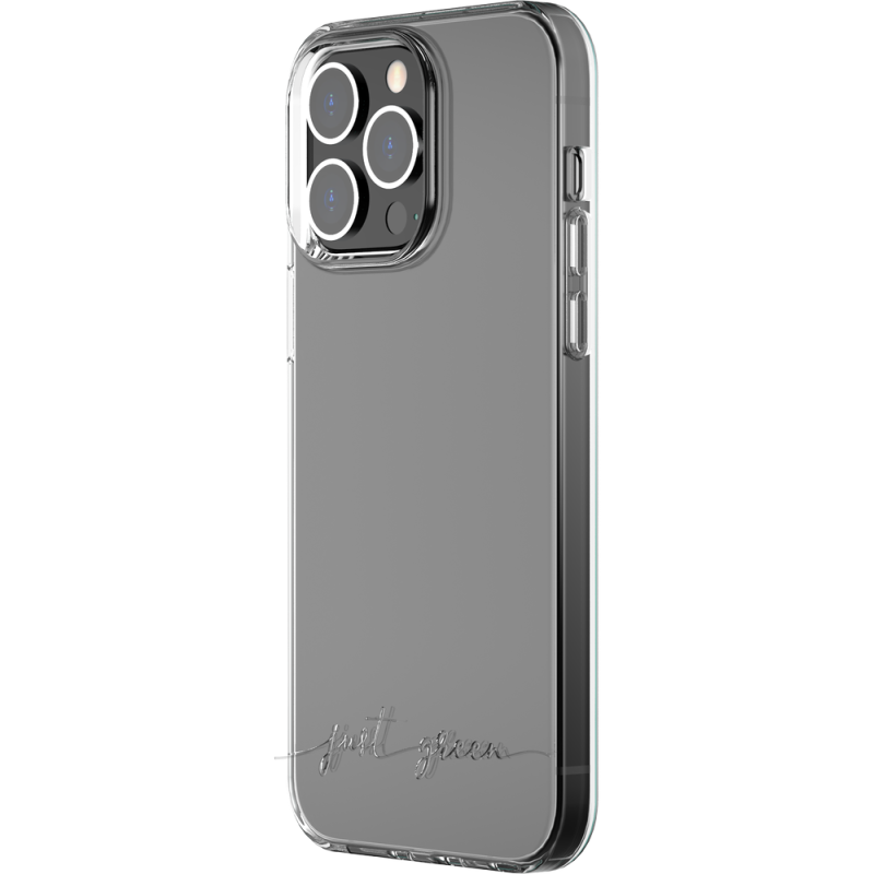 Coque iPhone 14 Pro Max Infinia Transparente - 100% Plastique recyclé Certifié GRS Just Green