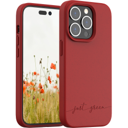 Coque iPhone 14 Pro Natura Rouge - Eco-conçue Just Green
