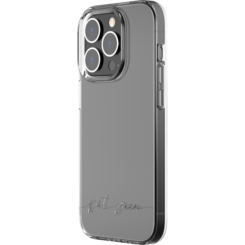 Coque iPhone 14 Pro Infinia Transparente - 100% Plastique recyclé Certifié GRS Just Green