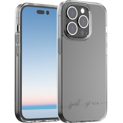 Coque iPhone 14 Pro Infinia Transparente - 100% Plastique recyclé Certifié GRS Just Green