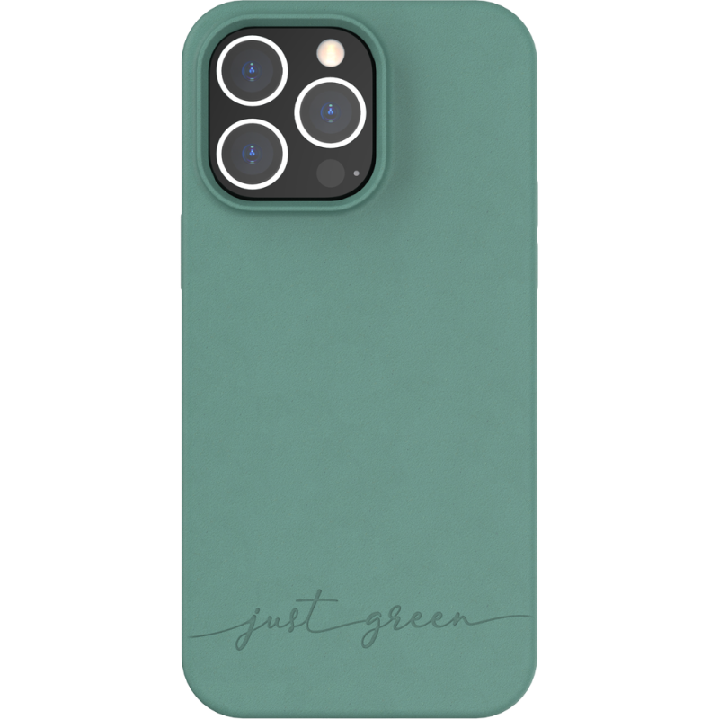 Coque iPhone 14 Pro Max Natura Night Green - Eco-conçue Just Green