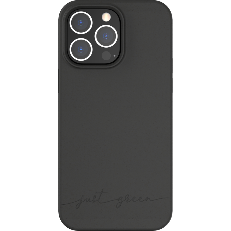 Coque iPhone 14 Pro Max Natura Noire - Eco-conçue Just Green