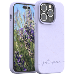 Coque iPhone 14 Pro Natura Lavande - Eco-conçue Just Green