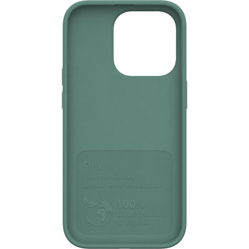 Coque iPhone 14 Pro Natura Night Green - Eco-conçue Just Green
