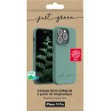Coque iPhone 14 Pro Natura Night Green - Eco-conçue Just Green