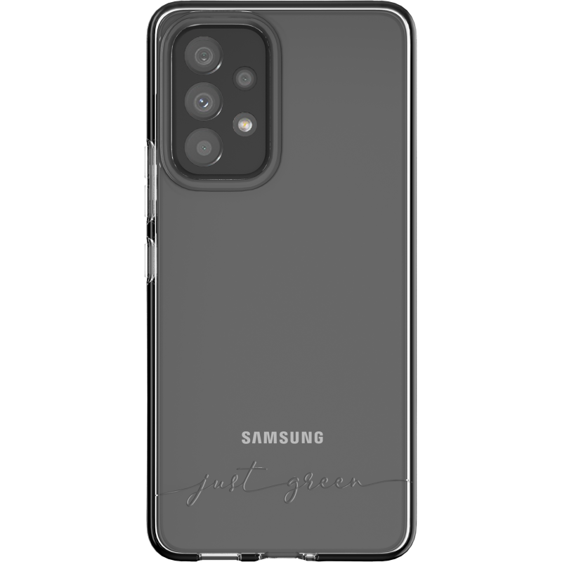 Coque Samsung Galaxy A53 5G Infinia Transparente - 50% Plastique recyclé Certifié GRS Just Green