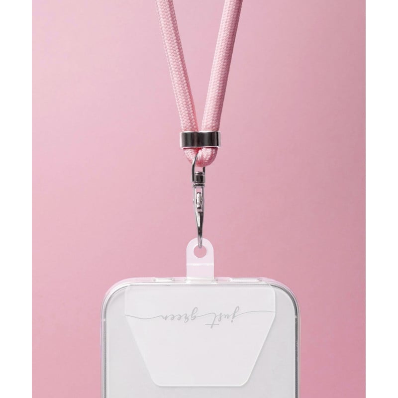 Bandoulière amovible Universelle 100% Recyclable Baby pink Just Green