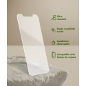 Protège écran Plat Apple iPhone 13 / 13 Pro/ 14 Eco-conçu avec kit de pose Just Green