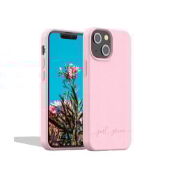 Coque iPhone 13 mini Natura Baby Pink - Eco-conçue Just Green