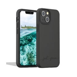Coque iPhone 13 mini Natura Noire - Eco-conçue Just Green