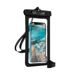 Pochette étanche universelle 100% Recyclable Noire Just Green