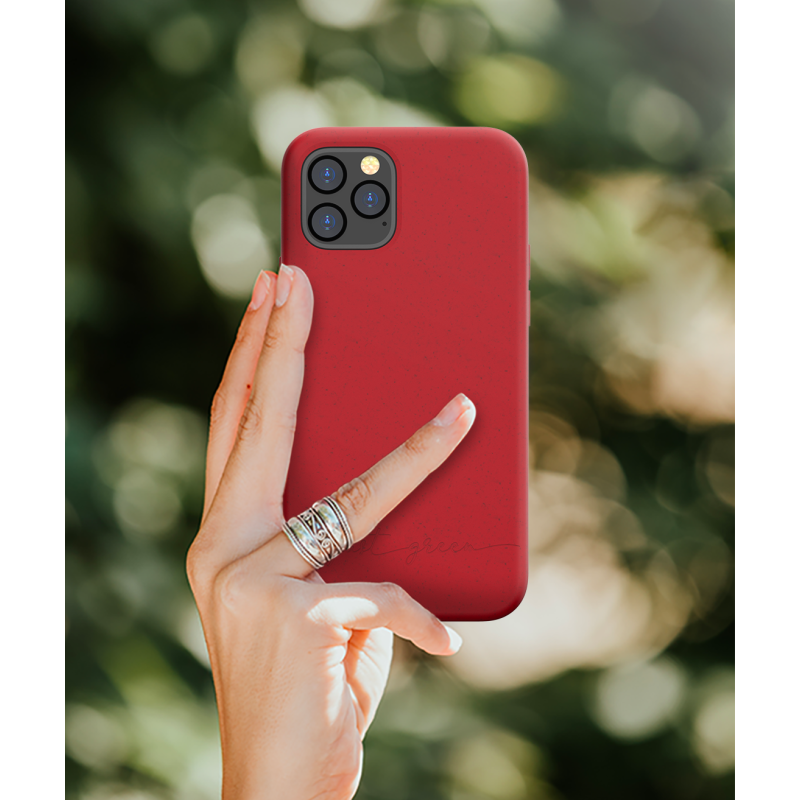 Coque iPhone 12 Pro Max Natura Rouge - Eco-conçue Just Green