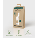 Câble synchro et charge blanc USB A/ USB Type-C 3A 2m Just green