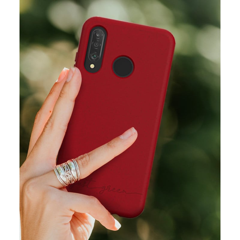 Coque Huawei P Smart 2019 Natura Rouge - Eco-conçue Just Green
