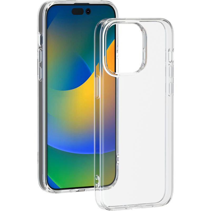 Coque iPhone 15 Pro Souple Transparente Bigben