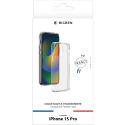 Coque iPhone 15 Pro Souple Transparente Bigben