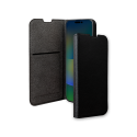 Etui Folio Wallet iPhone 15 Pro Noir - 65% Plastique recyclé Certifié GRS Bigben
