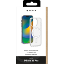 Coque iPhone 15 Pro Compatible MagSafe Hybride Transparente Bigben