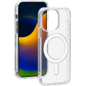 Coque iPhone 15 Pro Max Compatible MagSafe Hybride Transparente Bigben