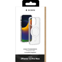 Coque iPhone 15 Pro Max Compatible MagSafe Hybride Transparente Bigben
