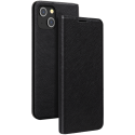 Etui Folio iPhone 15 Noir - Porte-carte intégré Bigben