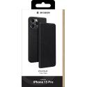 Etui Folio iPhone 15 Pro Noir - Porte-carte intégré Bigben