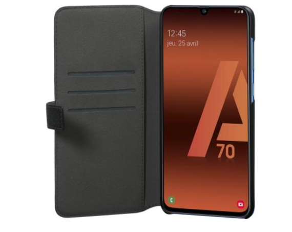 Etui folio pour Samsung Galaxy A70 Façonnable