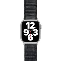 Bracelet Boucle alpine pour Apple Watch 38-40-41mm Noir Bigben