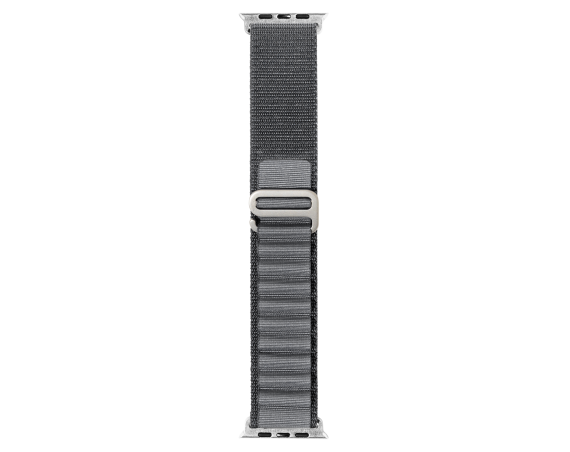 Bracelet Boucle alpine pour Apple Watch 42-44-45-49mm Gris Bigben