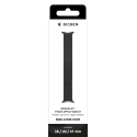 Bracelet Cuir pour Apple Watch 38-40-41mm Noir/Marron Bigben