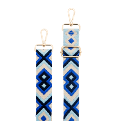 Bandoulière téléphone Universelle Lanière Brésilienne Bleue Bigben