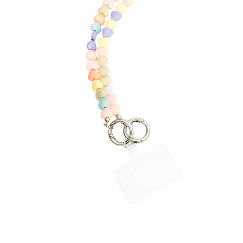 Bandoulière Universelle Perles Coeur Bigben