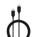 Câble USB-C/USB-C Power Delivery 2m noir Bigben