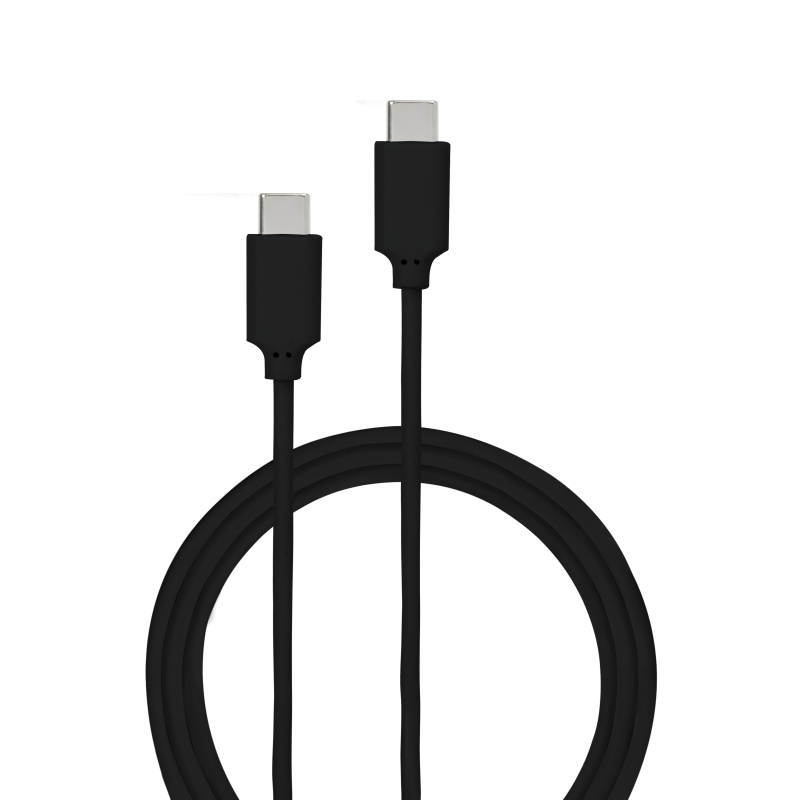 Câble USB-C/USB-C Power Delivery 2m noir Bigben