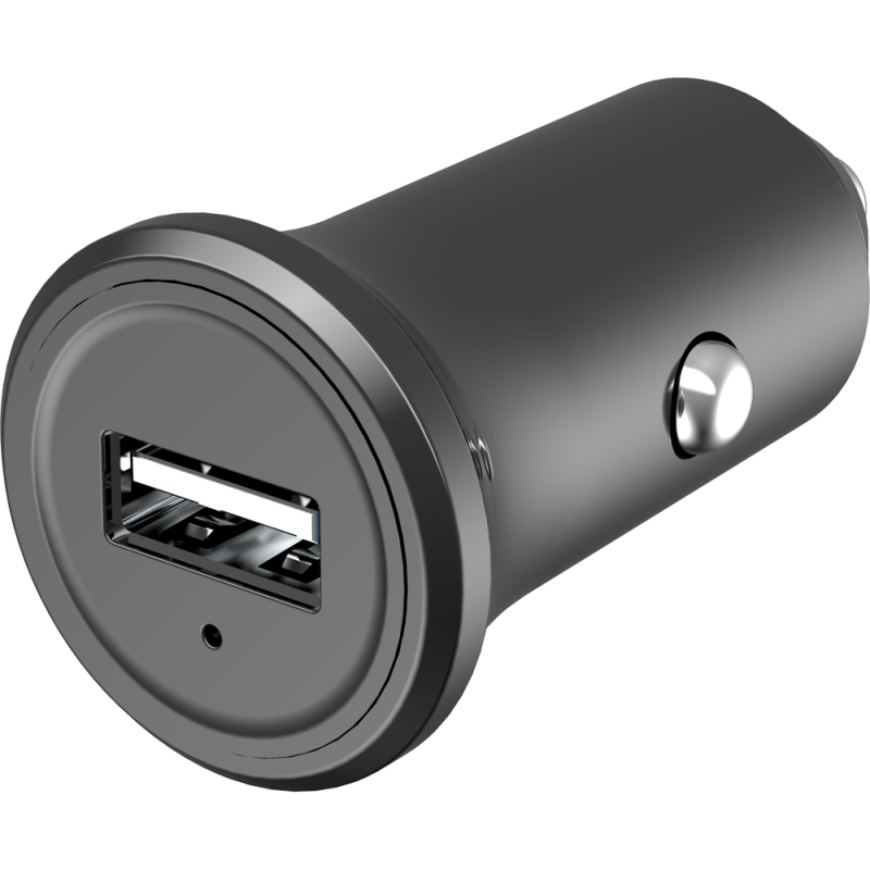 Chargeur voiture 2.4A USB A FastCharge Noir Bigben