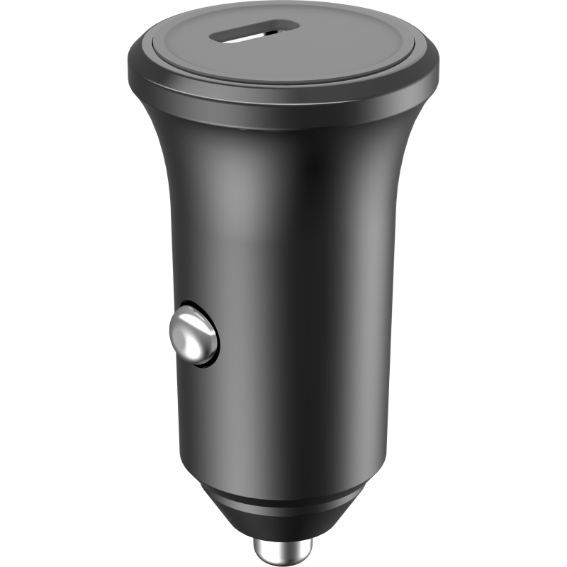Chargeur voiture 25W USB C Power Delivery Noir Bigben