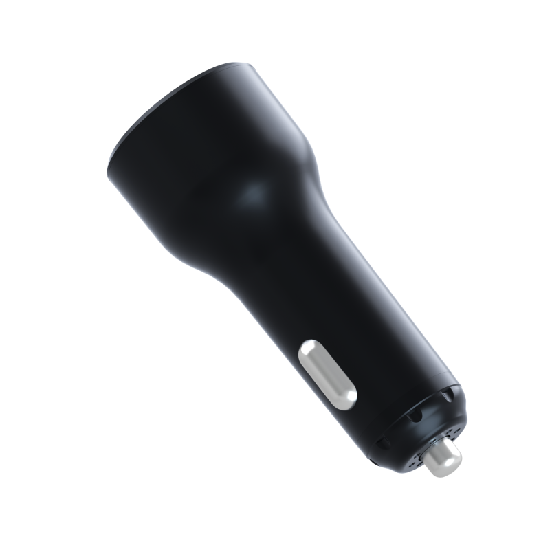 Double Chargeur voiture USB A+C 32W (12+20W) Power Delivery Noir Bigben